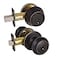 Design House 701813 Cambridge 2Way Adjustable Deadbolt and Entry Door Knob Oil Rubbed Bronze
