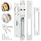 MaxxGeek Storefront Mortise Door Lock Commercial Mortise Lock with Lock Cylinder Double Cylinder Deadbolt Lock Set 118 Backset