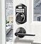 TEEHO TE001L Keyless Entry Door Lock with 2 Handles Electronic Keypad Deadbolt with Door Lever Front Door Handle Sets Auto Lock Easy Installation Matte Black