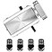 Faddare Electronic Intelligent Door Lock Kit Home Door Lock Kit with 4 Remote Control Smart Wireless AntiTheft Home Security Keyless Deadbolt Access Control System for Home Hotel ApartmentConventional