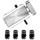 Faddare Electronic Intelligent Door Lock Kit Home Door Lock Kit with 4 Remote Control Smart Wireless AntiTheft Home Security Keyless Deadbolt Access Control System for Home Hotel ApartmentConventional