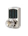 HIDALIFE Keyless Entry Door Lock with Code Keypad Door Lock with Handle Touchscreen Door Knob with Keypad Electronic Door Lock AutoLock Satin Nickel HL668K 1pack