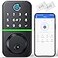 KUCACCI Smart Door Lock Deadbolt with Keypad Keyless Entry Door Lock Fingerprint Lock for Front Door Electronic Lock with Bluetooth and APP Control