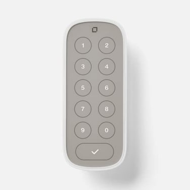 Level Keypad Compatible with Any Level Lock or Bolt Weatherproof with LED Backlight BluetoothEnabled Door Lock Accessory for Keyless Entry White