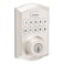 Kwikset Home Connect 620 Smart Lock Deadbolt with ZWave Technology Works with Ring Alarm Samsung Smartthings and More ZWave Hub Required Traditional Design in Satin Nickel
