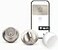 Level Lock WiFi Deadbolt Smart Lock Worlds Smallest Smart Lock Plus Apple Home Key LockUnlock Anywhere Level App for iOS Android Works with Apple Alexa Google Satin Nickel