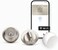 Level Lock WiFi Deadbolt Smart Lock Worlds Smallest Smart Lock Plus Apple Home Key LockUnlock Anywhere Level App for iOS Android Works with Apple Alexa Google Satin Nickel