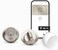 Level Lock WiFi Deadbolt Smart Lock Worlds Smallest Smart Lock Plus Apple Home Key LockUnlock Anywhere Level App for iOS Android Works with Apple Alexa Google Satin Nickel