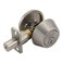 Design House 740423 Single Cylinder 6Way Universal Deadbolt with Latch Satin Nickel