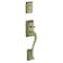 Schlage F58 ADD 609 Addison Exterior Handleset with Deadbolt Antique Brass Exterior Half Only