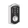 Schlage Touch Camelot Electronic Deadbolt Lock with Touchscreen Keypad Keyless Front Door Entry Bright Chrome BE375 CAM 625