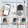 NICE DIGI Smart Keypad Door Lock with Handle Keyless Entry Fingerprint Lock for FrontInterior Door Electronic Digital Lock with Code Easy InstallationModel X1