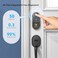 SMONET Smart Keyless Entry Door Lock Fingerprint Electronic Deadbolt Touchscreen Keypad Biometric Digital Bluetooth Door Lock Smart Deadbolt Compatible with Alexa for Homes and Hotel