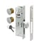bzijaslle Storefront Door Mortise LockCommercial Door LockDouble Keyed Cylinder Lock Setin Aluminum 118 Backset Hook Lock Tongue
