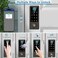 BEBASIA Smart Fingerprint Door Lock with Handle Set Full App Control Electronic Digital Touchscreen Keypad Deadbolt Smart Locks for Front Door Auto Lock Aged Bronze