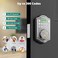 AkaGear Keyless Entry Door Lock with Keypad Smart Deadbolt for Front Door with 2 Keys Auto Lock Easy Installation DS10 Mini Satin Nickel
