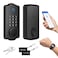MYPIN Fingerprint Smart Door Lock Keyless Entry Deadbolt Electronic Biometric Deadbolt with PhoneWatch App Control Auto Lock with Touchscreen Keypad for Bedroom Front Door 7 Ways to Unlock