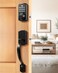DESLOC A100F Electronic keypad Door Lock with Handle Set Smart Front Door Locks Set Keyless Entry Door Lock with Handles Smart Locks for Front Door Deadbolt Smart Lock 12 Months Battery IP54