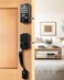 DESLOC A100F Electronic keypad Door Lock with Handle Set Smart Front Door Locks Set Keyless Entry Door Lock with Handles Smart Locks for Front Door Deadbolt Smart Lock 12 Months Battery IP54