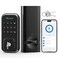 Zylenor Keyless Entry Door Lock Smart Lock for Front Door with Digital Keypad Builtin WiFi Deadbolt App Remote Control with Easy Installation Upgraded Battery Life