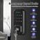 Zylenor Keyless Entry Door Lock Smart Lock for Front Door with Digital Keypad Builtin WiFi Deadbolt App Remote Control with Easy Installation Upgraded Battery Life