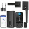 POWIFY Keyless Entry Door Lock with Handle APP Control Smart Front Lock Set Keypad Door Lock with Handle Keypad Deadbolt Auto Lock Easy to Install Bluetooth Black