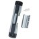 CAL DOUBLE-BOLT LOCK Double Bolt Lock for Sliding Glass Doors Newly Patented Advanced Technology to Keep Your Family Safe and Secure High Security Lock Virtually Burglar Proof Silver