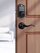 ELAMOR M19 Keyless Entry Door Lock with 2 Lever Handles Auto Lock 50 User Codes EasytoInstall Smart Door Lock for Front Door Waterproof Security Handle Set HomeHotel Use Oil Rubbed Bronze