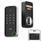 ThorBolt X1 Apple Home Key Tap to Unlock iOS ONLY Fingerprint Keyless Entry HomeKit Door Lock Keypad Deadbolt Lock Works with HomeKit Over Thread Border Router Required IP65 Weatherproof Silver