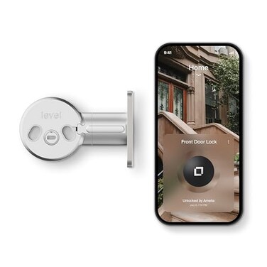Level Bolt Smart Deadbolt Make Your Lock Smart Without Changing Keys or Hardware MatterOverThread Keyless Remote Access via Apple Alexa Google Home SmartThings