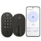 Yale Matte Black Keyed Deadbolt Smart Lock with Google Matter YRD510MT1BLK