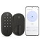 Yale Matte Black Keyed Deadbolt Smart Lock with Google Matter YRD510MT1BLK