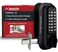 JOUNJIP Mechanical Deadbolt Lock Keyless Entry Door Lock Code NOT Required When Locking 100 Mechanical with Flat Spindle Thumb Turn Door Knob Matte Black Upgraded 2025
