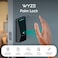 Wyze Palm Lock Smart Door Lock with Palm Vein Recognition Keyless Entry Smart Locks for Front Door Keypad Auto Lock Dual Battery WiFi Works with Alexa Google BHMA IP53 Mechanical Key