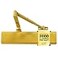 LYNN HARDWARE Heavy Duty Automatic Door Closer Gold Commercial Grade Contractors Choice Adjustable Speed Force Delayed Closing Timer 3 Mounting Options 3 Hour Fire Rated DC8016 Model