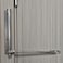 Bellairis Automatic Door Closer for Lightweight Doors 100 lbs 150 Angle Spring Self Closing Hinges Adjustable Catch Speed Stainless Steel Soft Close Auto Top Latches with Arm Screw Wrench Silver