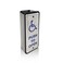 Olideauto Handicapped Push Button for Automatic Door OpenerSingle Narrow Wired Stainless Steel Handicap Push Button
