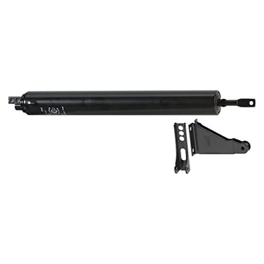 National Hardware N181636 PosiGlide Door Closer in Black