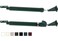 Greenstar Touch n Hold Smooth Dual Door Closer System Green HeavyDuty TouchButton Hold Open Feature Smooth Closing Motion Storm Security Door MediumHeavy Weight New DoorReplace Old Unit