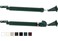 Greenstar Touch n Hold Smooth Dual Door Closer System Green HeavyDuty TouchButton Hold Open Feature Smooth Closing Motion Storm Security Door MediumHeavy Weight New DoorReplace Old Unit