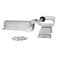 Awoco 1094 Hydraulic Door Closer Exposed Mounting with 1094X27 Adjustable Wide Hook 78 to 158 Offset for Walkin CoolersFreezers by Kason