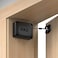EKZ Retractable Automatic Door Closer Fits Sliding Glass Screen Single Double Doors Strong 33 lb Spring Tension PunchFree Easy Install for Entry Bathroom Bedroom Study 1 Pack