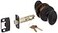 Schlage F51A F Series Siena 622 Entry Door Lock Matte Black