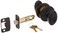 Schlage F51A F Series Siena 622 Entry Door Lock Matte Black