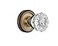 Nostalgic Warehouse Classic Rosette With Crystal Door Knob