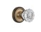 Nostalgic Warehouse Classic Rosette With Crystal Door Knob