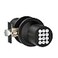 HIDALIFE Door Knob with Keypad Door Knob with Lock Keyless Entry Door Lock with Code for Front Door Garage Home Apartment Matte Black