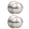 Probrico Ball Dummy Door Knob Stainless Steel Inactive Door Knobs Brushed Nickel 2 Pack