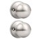 Probrico Ball Dummy Door Knob Stainless Steel Inactive Door Knobs Brushed Nickel 2 Pack