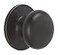 SCHLAGE Dexter by Schlage J10STR716 Stratus Hall and Closet Knob Aged Bronze